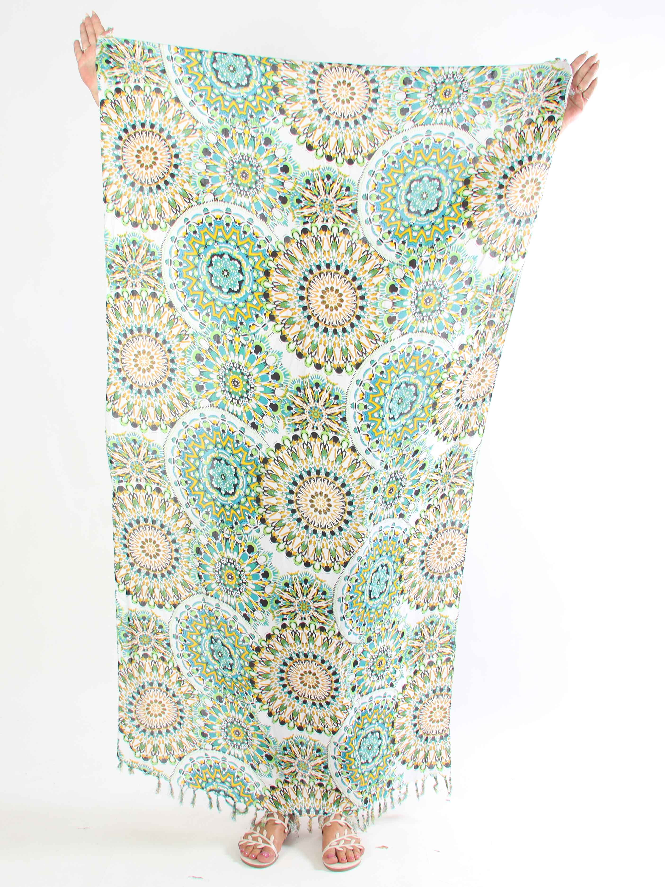 Zizi – Mönstrad viskos sarong
